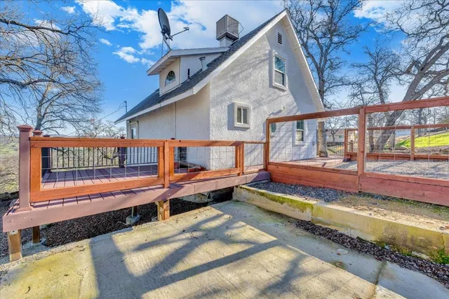 a view of outdoor space with seating