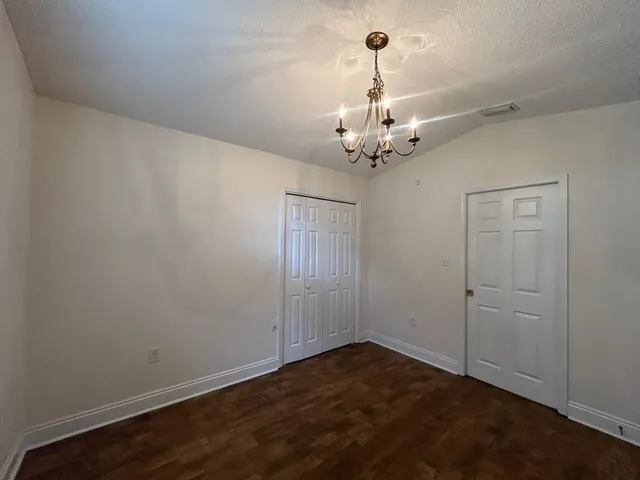 wooden floor in an empty room