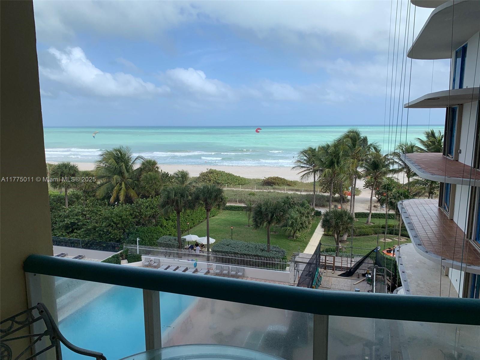 8855 Collins Avenue, Unit 5B Surfside, FL 33154 - Photo 19 of 36 view from Master room