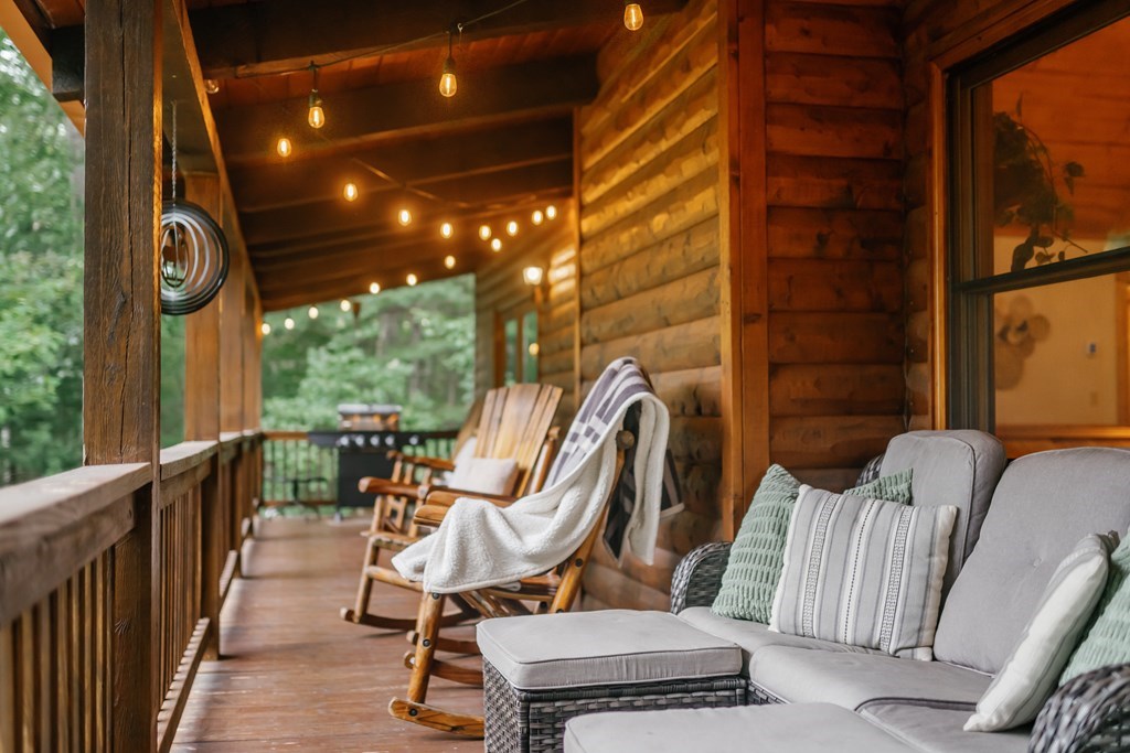 145 Daybreak Boulevard Morganton, GA 30560 - Photo 7 of 40 a view of a two chairs in the balcony