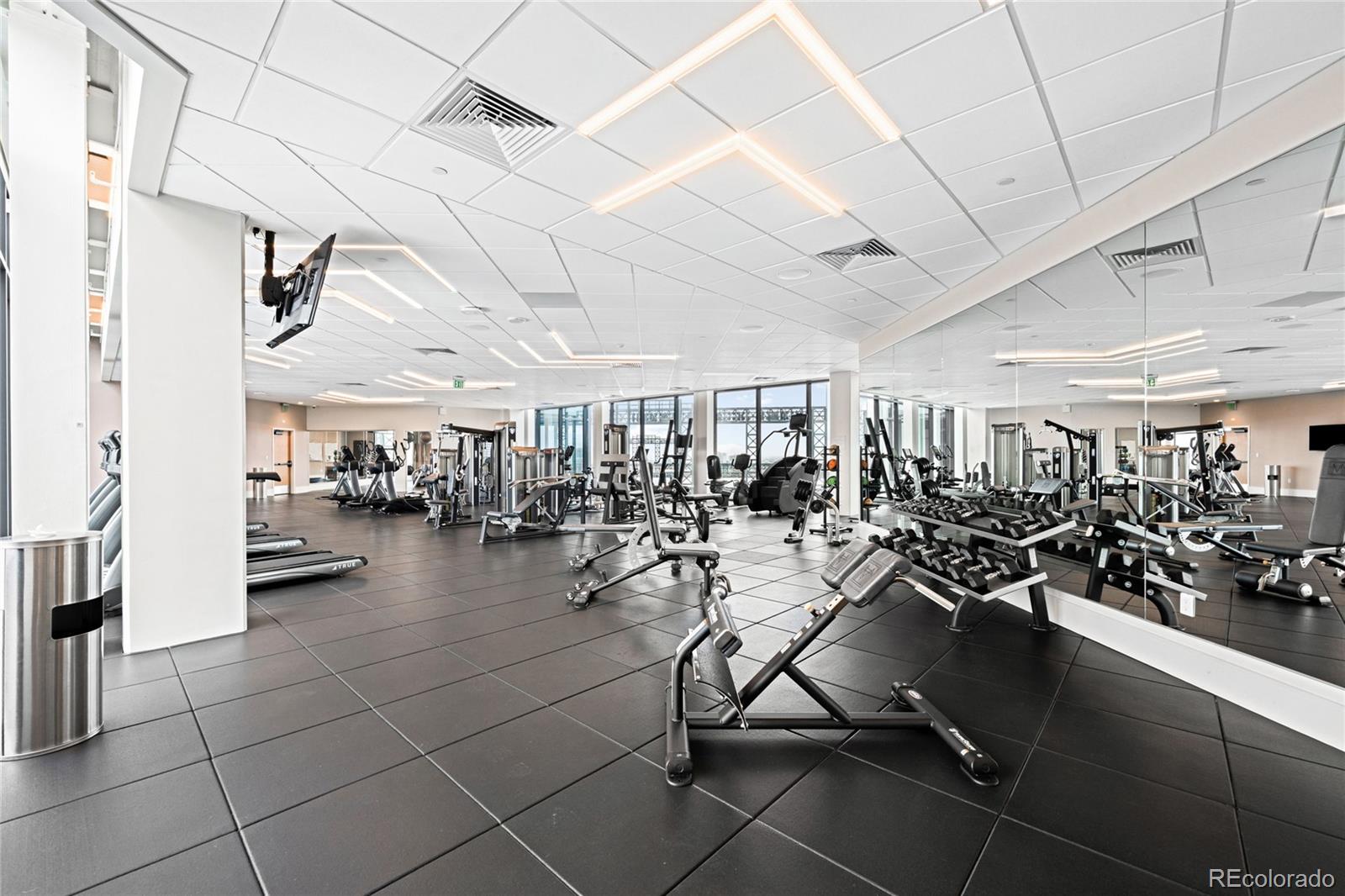 1901 Wazee Street, Unit 304 Denver, CO 80202 - Photo 23 of 38 a view of a room with gym equipment