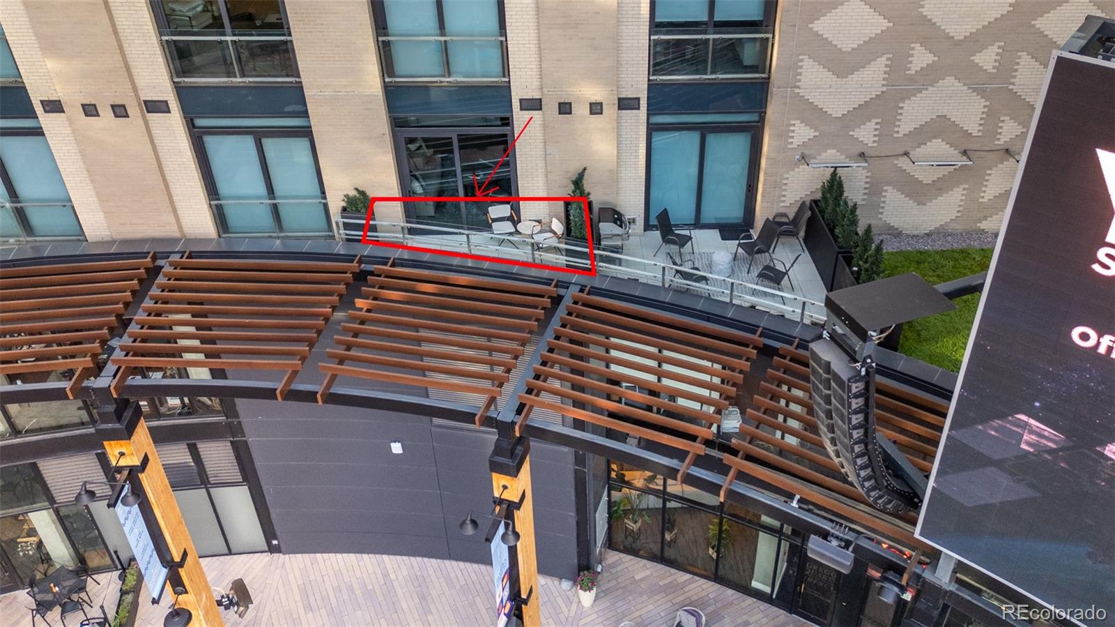 1901 Wazee Street, Unit 304 Denver, CO 80202 - Photo 36 of 38 a view of balcony and patio