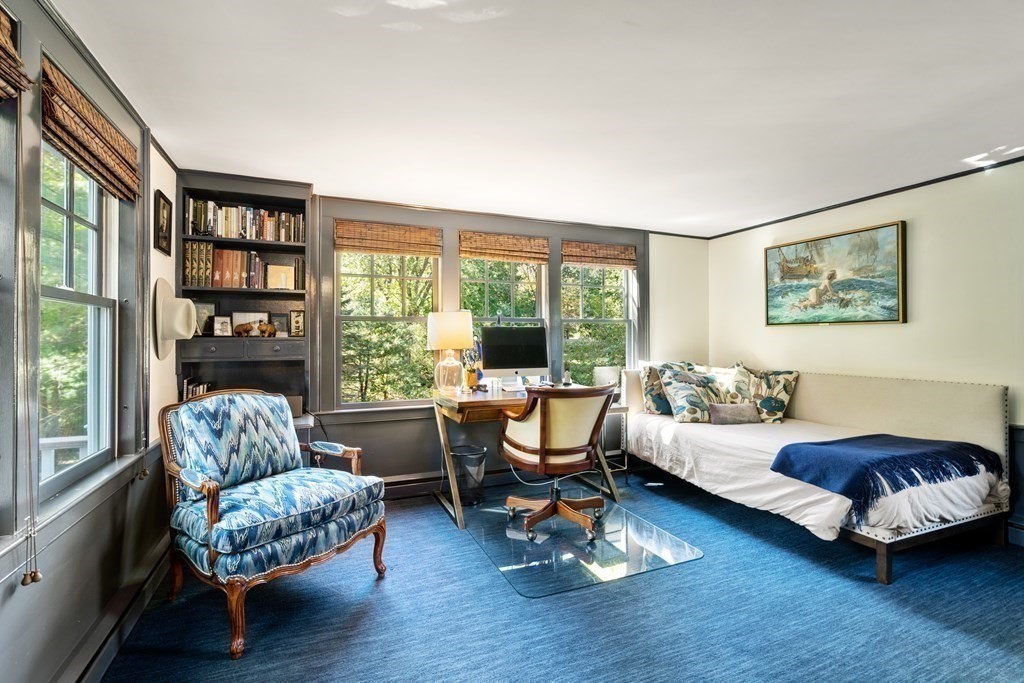 88 Pine Street Dover, MA 02030 - Photo 18 of 40 a living room with furniture and a large window
