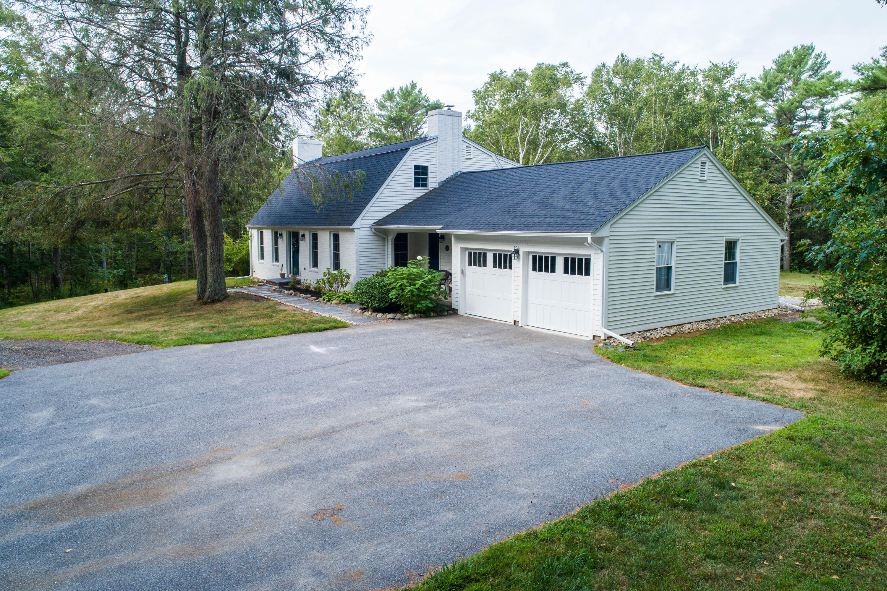 606 Mere Point Road Brunswick, ME 04011 - Photo 58 of 62 606mpaerial garagesideangle