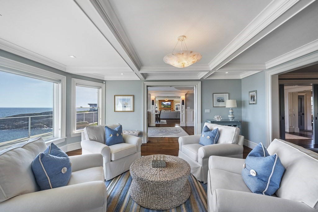 15 Spray Avenue Marblehead, MA 01945 - Photo 12 of 42 a living room with furniture and a large window