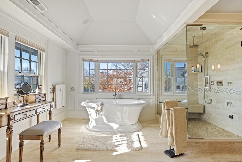 15 Spray Avenue Marblehead, MA 01945 - Photo 31 of 42 a dining room with furniture and large windows