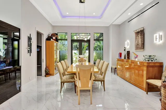 a view of a hallway with interior of the house