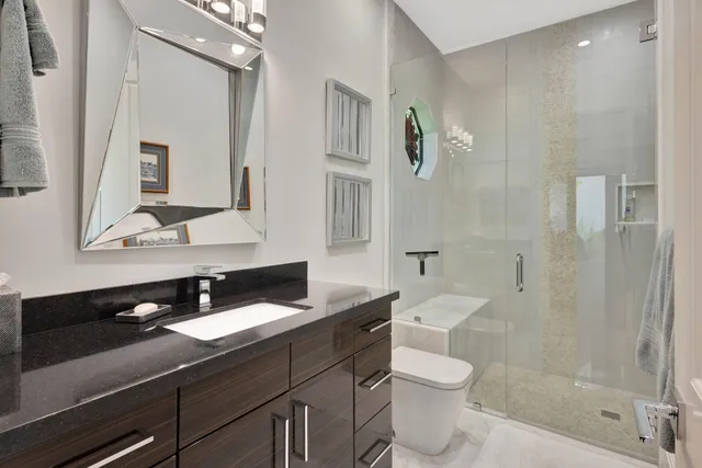 a view of swimming pool with a patio