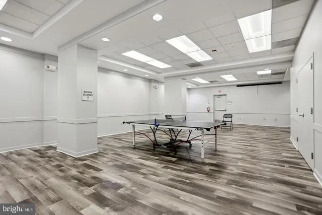 a park view with a outdoor seating