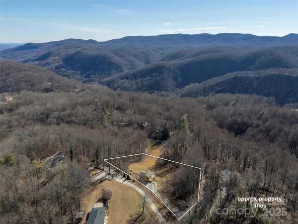 a view of a mountain in the distance