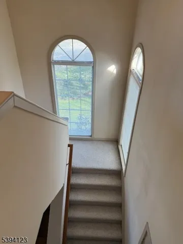 a view of entryway with a front door