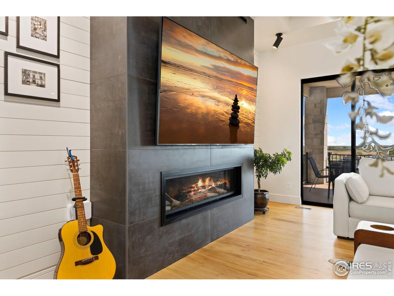 3802 Bridle Ridge Circle Severance, CO 80524 - Photo 4 of 50 a living room with furniture and a fireplace
