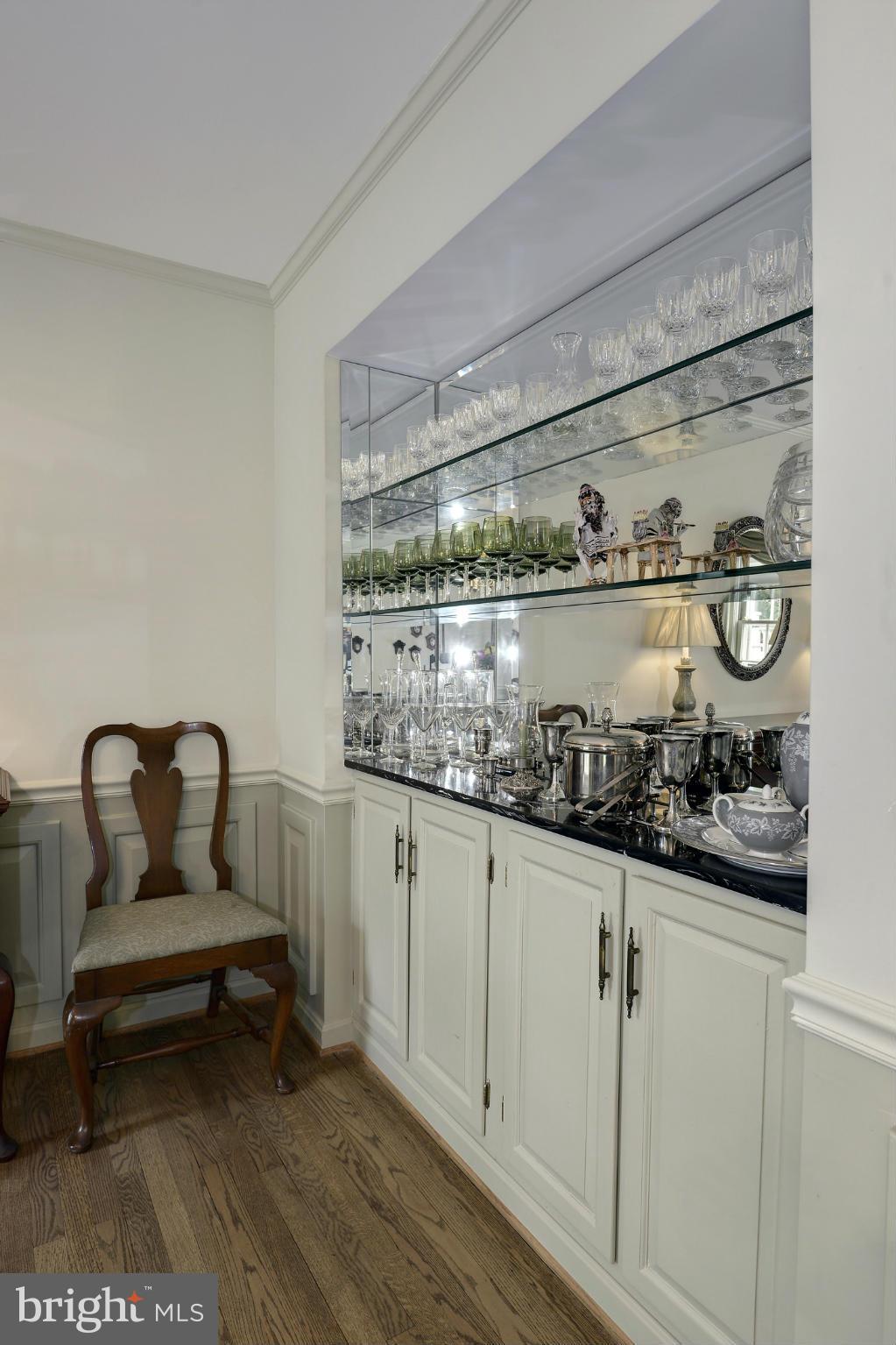 3127 Birchtree Lane Silver Spring, MD 20906 - Photo 12 of 30 Dining Room Built-in China Cabinet