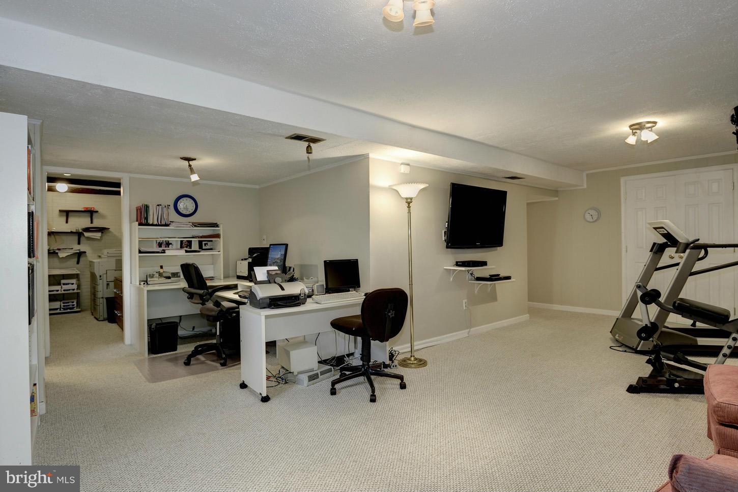 3127 Birchtree Lane Silver Spring, MD 20906 - Photo 23 of 30 Office Area in Rec Room