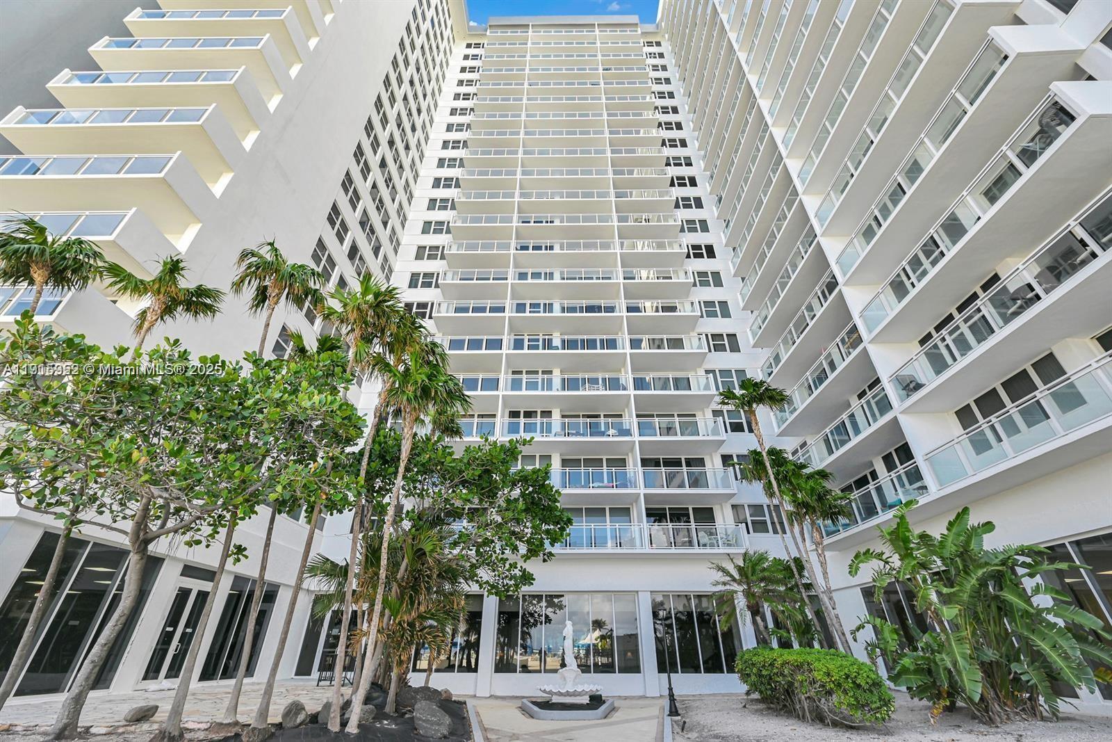 2030 South Ocean Drive, Unit 521 Hallandale Beach, FL 33009 - Photo 17 of 20 a front view of a building