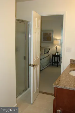 a living room with a couch and a table