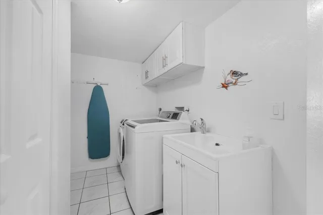 a view of a bathroom with a sink
