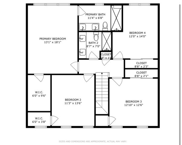 a picture of a book and a bed