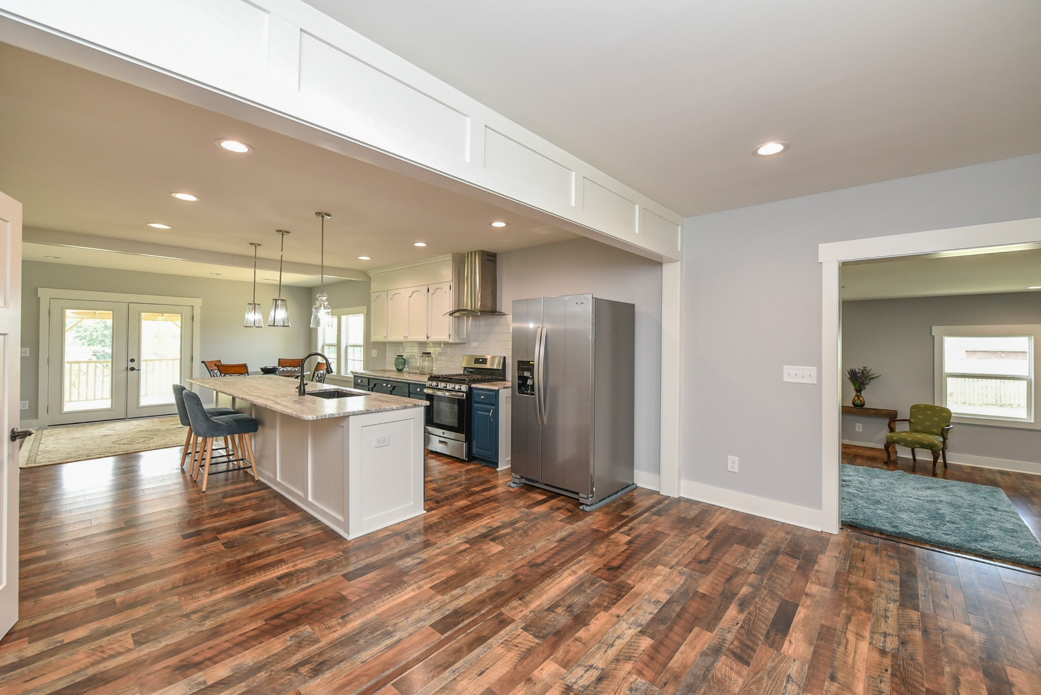 434 Fowler Ford Road Portland, TN 37148 - Photo 15 of 45 a large kitchen with a table and chairs in it