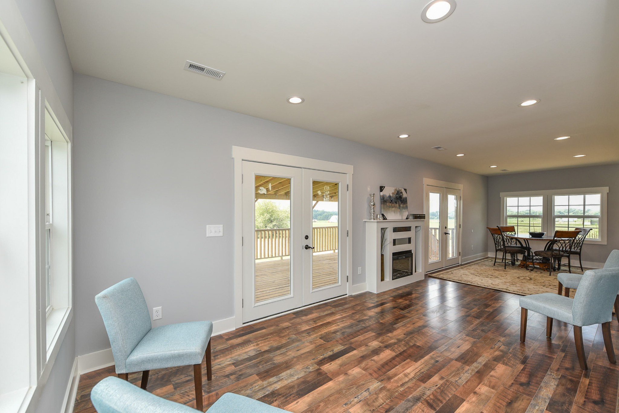 434 Fowler Ford Road Portland, TN 37148 - Photo 21 of 45 a living room with furniture and wooden floor