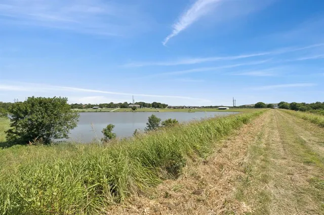a view of an ocean and beach