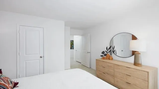 a view of a livingroom with furniture and a couch