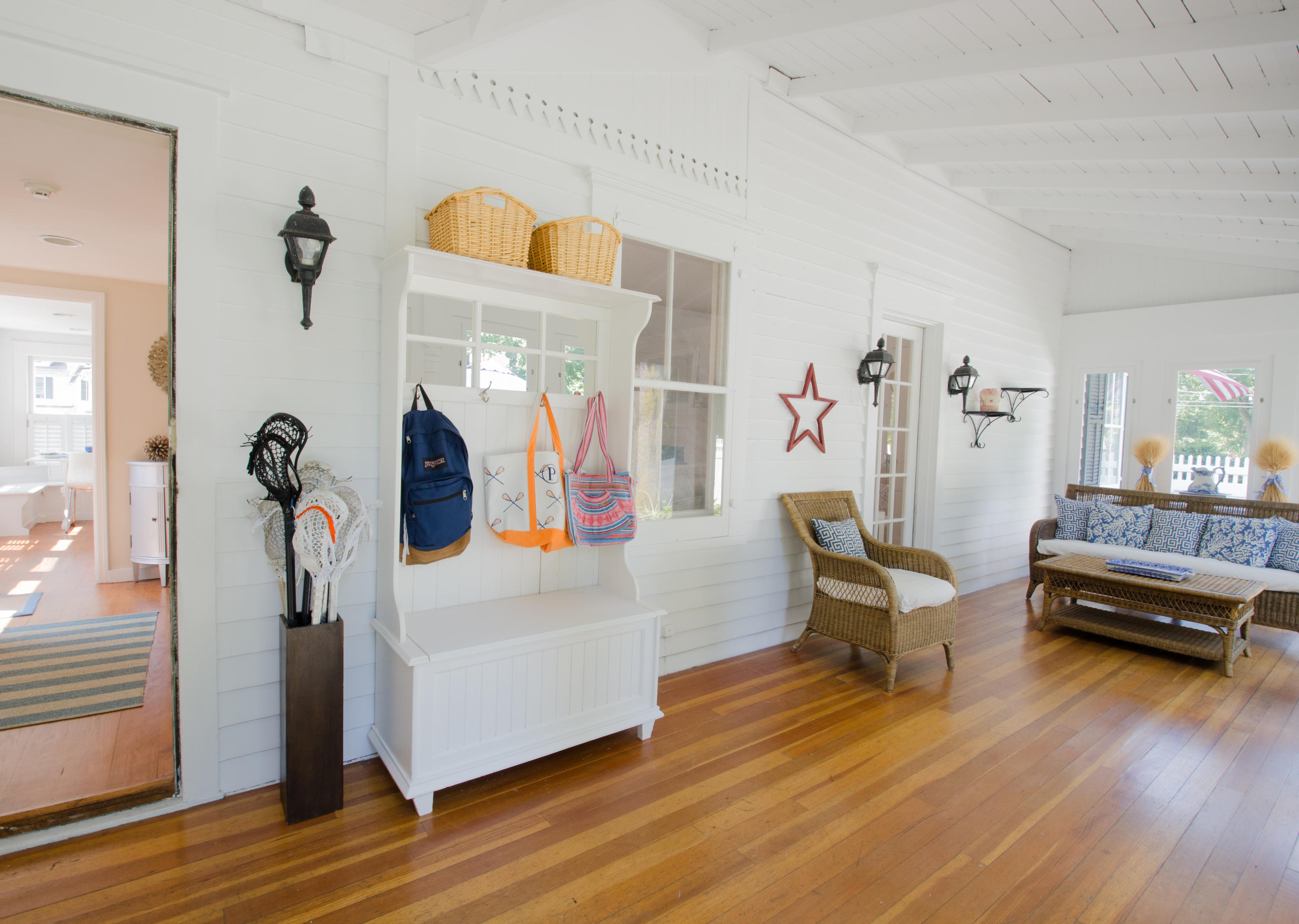 100 Hollow Tree Ridge Road Darien, CT 06820 - Photo 24 of 34 a living room with furniture and a wooden floor
