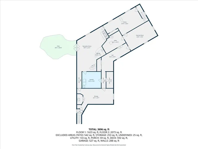 a picture of a room with wall painting