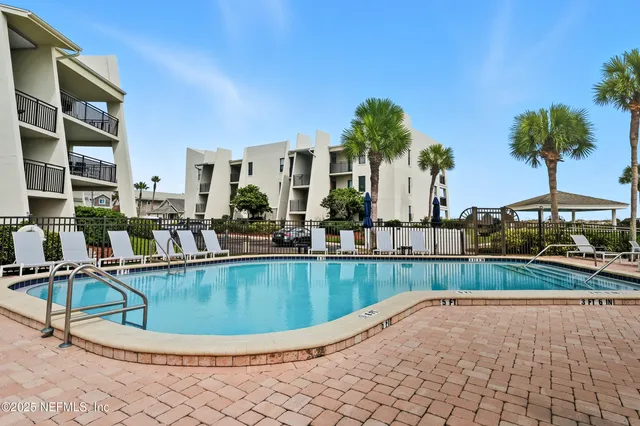 a view of a lake with houses