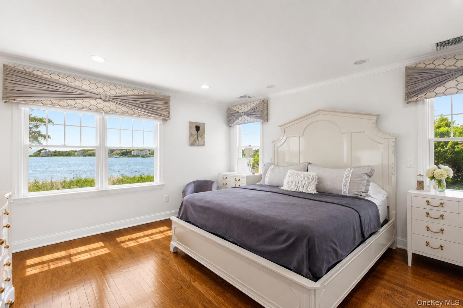 65 Shore Road Westhampton, NY 11977 - Photo 16 of 24 Primary Bedroom with water views