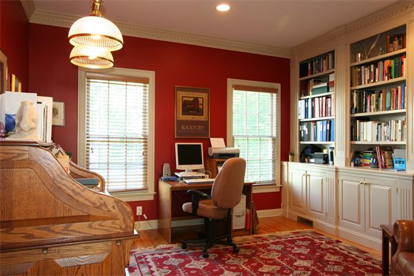 45 Deerpath Road Dedham, MA 02026 - Photo 7 of 12 a view of a livingroom with workspace and a window