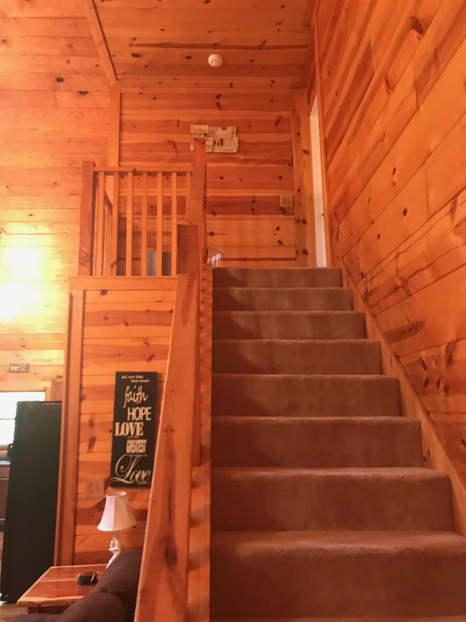 213 South Dickerson Chapel Road Lebanon, TN 37087 - Photo 13 of 30 a view of stairs with wooden floor
