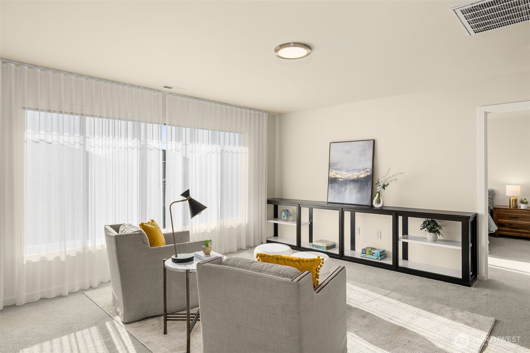 19387 135th Street Southeast Monroe, WA 98272 - Photo 22 of 40 a view of a room with furniture and windows