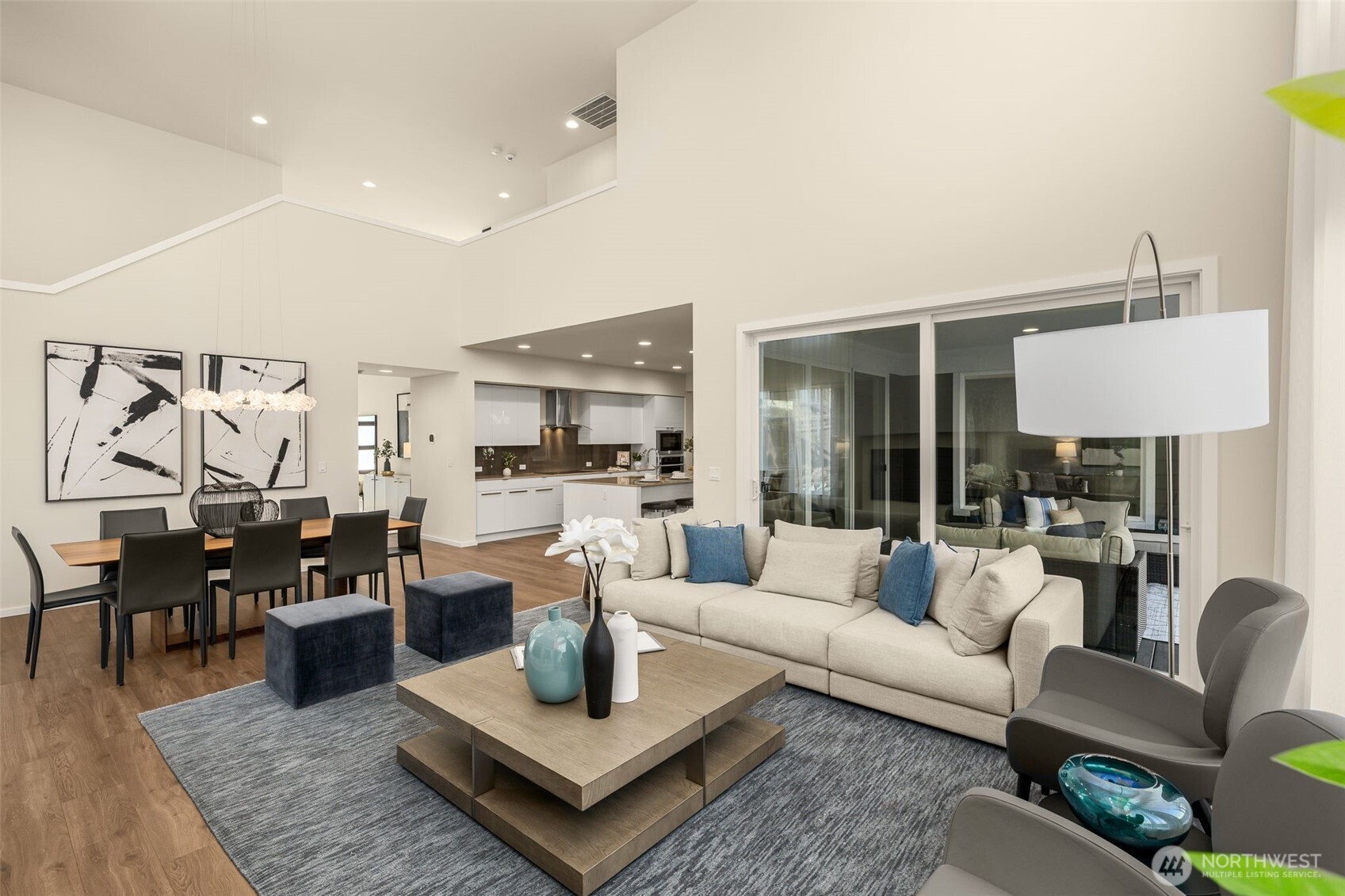 19387 135th Street Southeast Monroe, WA 98272 - Photo 7 of 40 a living room with furniture and wooden floor