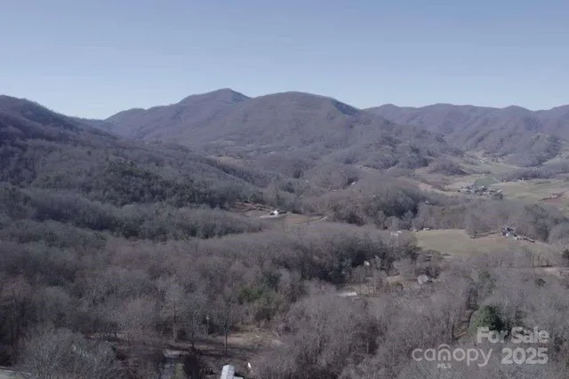 a view of a mountain in the distance