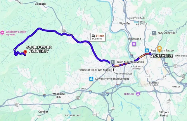 $69,900 | 9999 Hookers Gap Road, Leicester, NC 28748