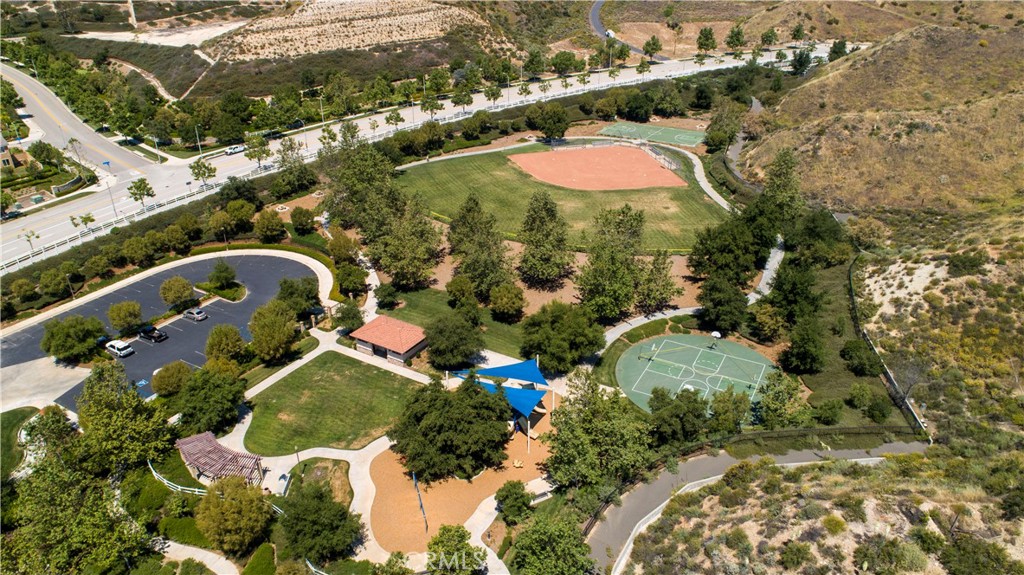 28940 Mirada Circulo Valencia, CA 91354 - Photo 24 of 25 an aerial view of residential houses with outdoor space