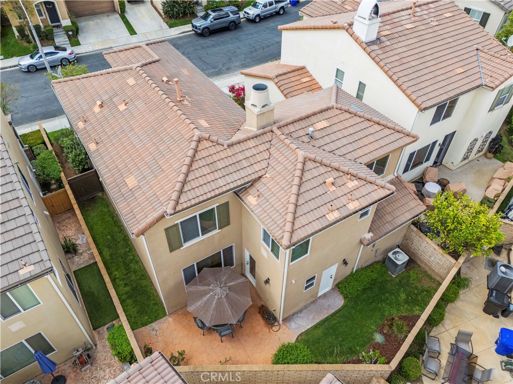 28940 Mirada Circulo Valencia, CA 91354 - Photo 3 of 25 an aerial view of a house with a yard