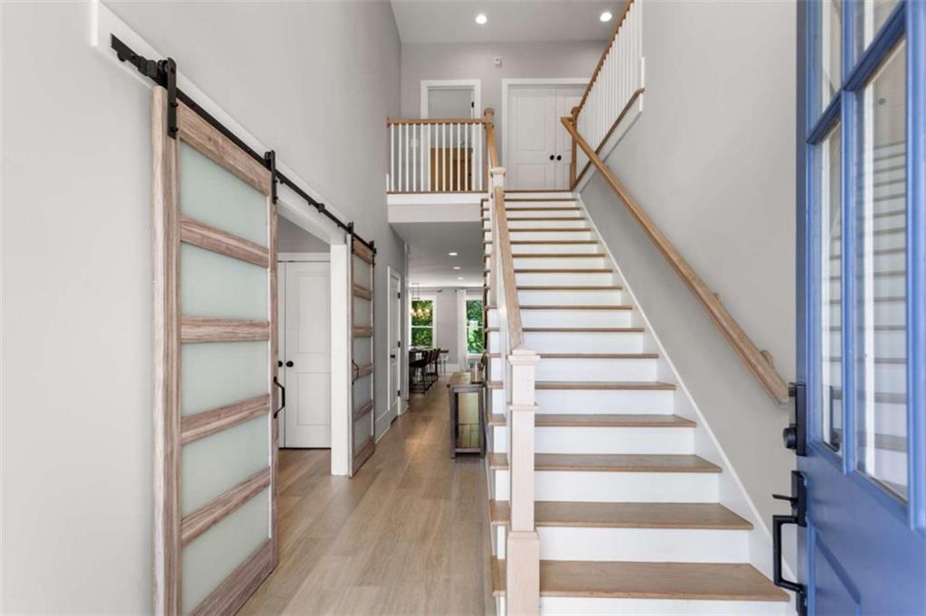 1585 Dabbs Bridge Road Dallas, GA 30132 - Photo 4 of 32 a view of an entryway with wooden floor