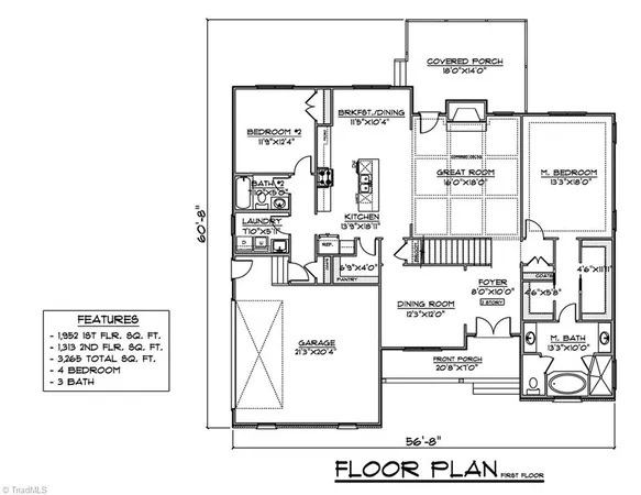$694,900 | 3507 Sanfords Creek Court, Colfax, NC 27235