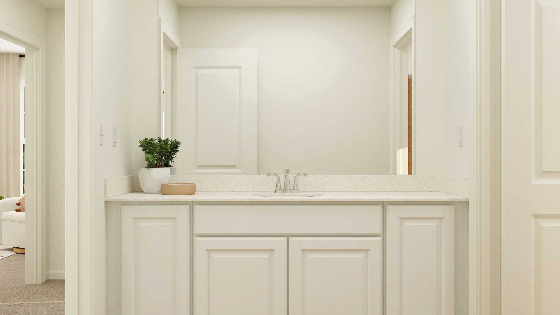 2060 Cosman Way Algonquin, IL 60102 - Photo 26 of 32 a bathroom with a sink and a mirror