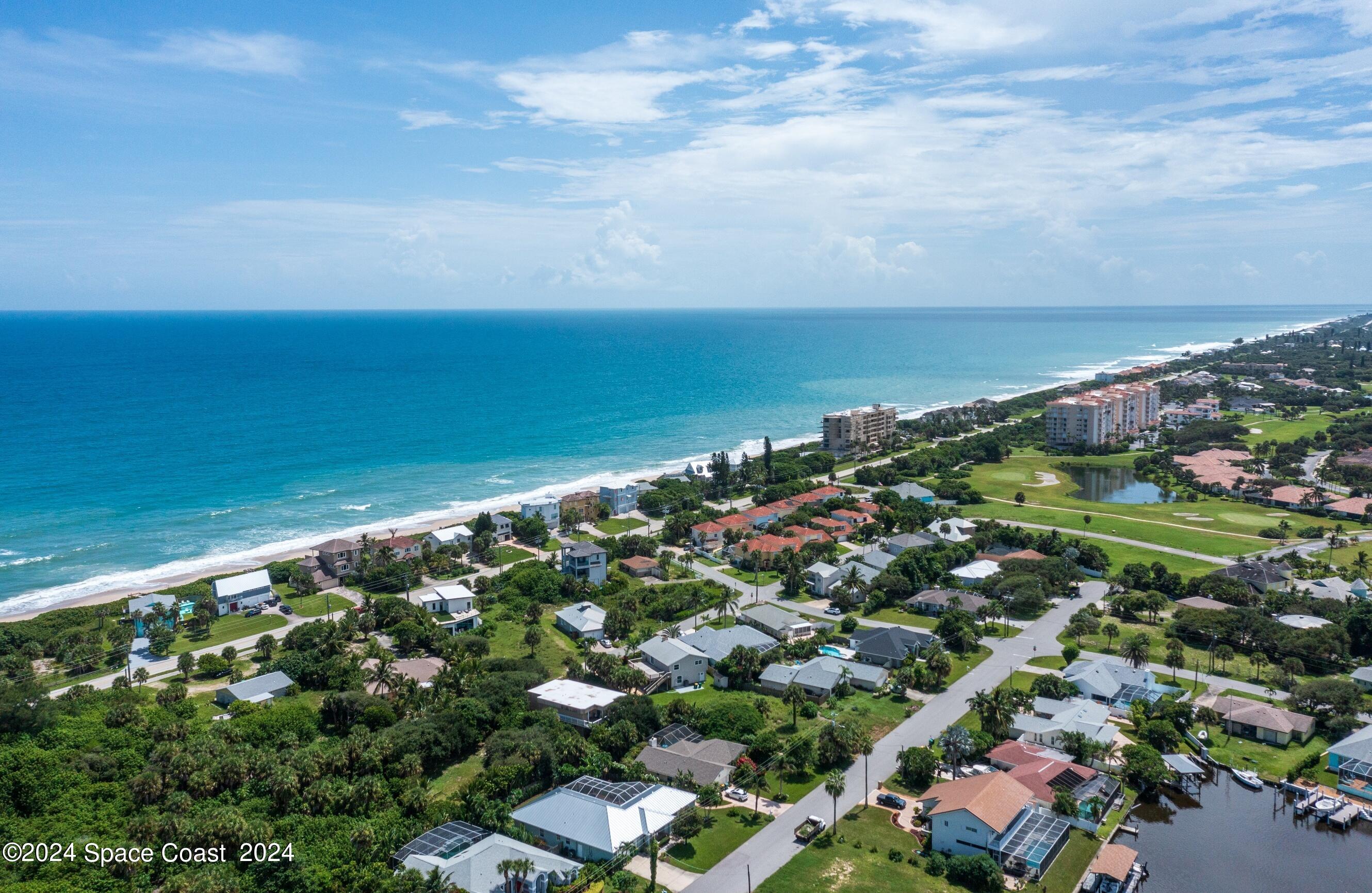 7308 Stuart Avenue Melbourne Beach, FL 32951 - Photo 8 of 16 a view of city and ocean
