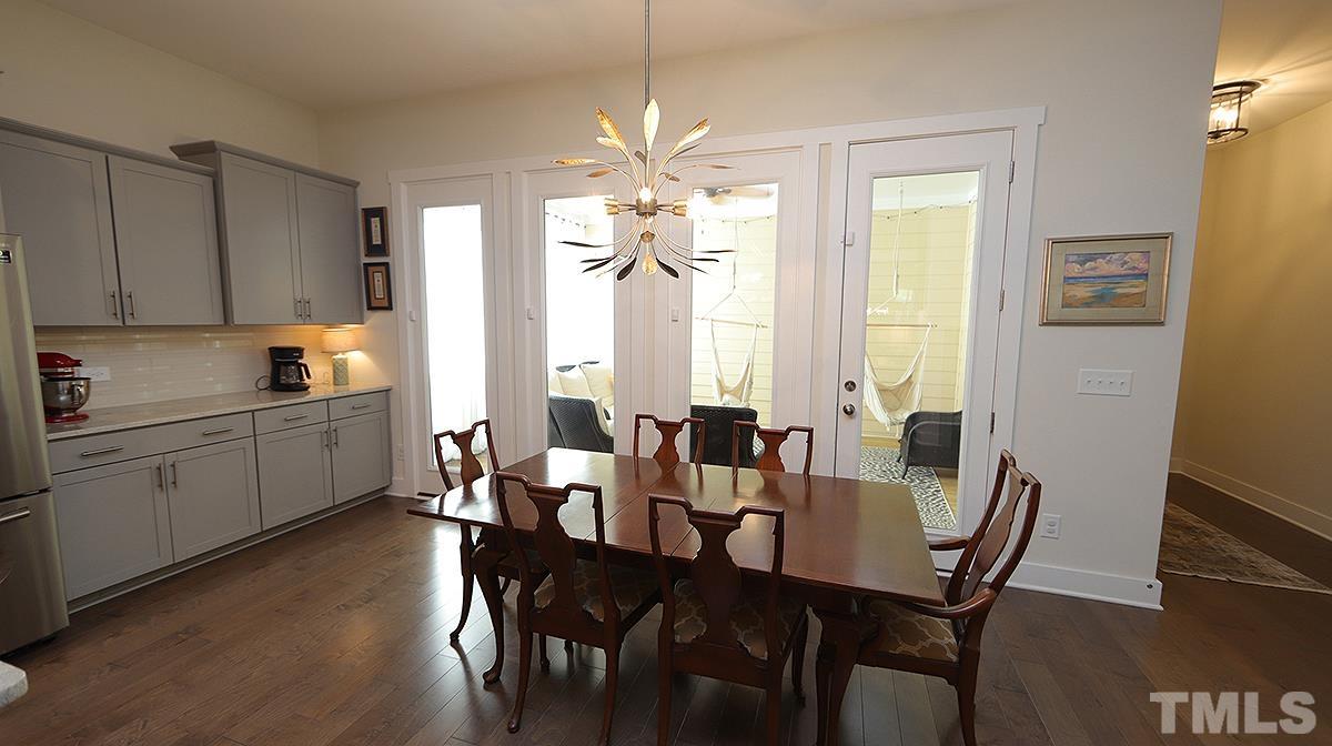 5526 Beardall Street Raleigh, NC 27616 - Photo 17 of 34 Plenty of room for a kitchen table and notice the extra cabinets as well.