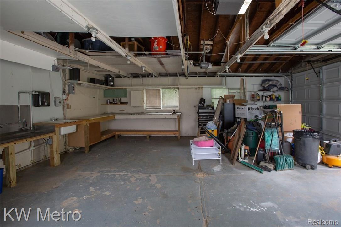 8161 South Eston Road Clarkston, MI 48348 - Photo 20 of 37 garage interior.jpg