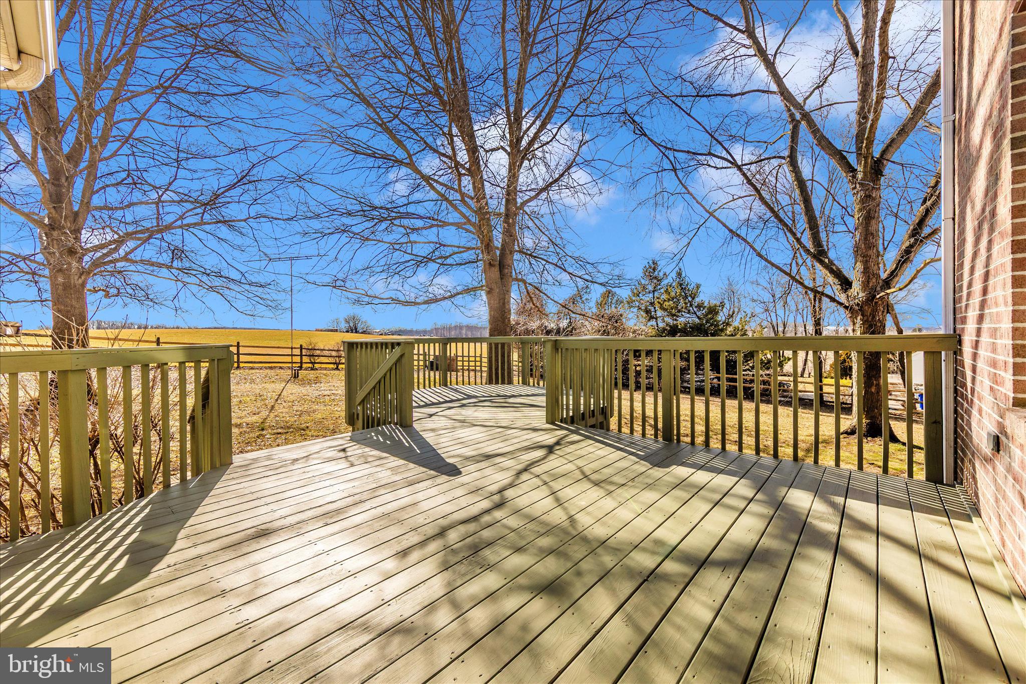 14695 Oak Orchard Road New Windsor, MD 21776 - Photo 47 of 57 a view of balcony with wooden floor and fence