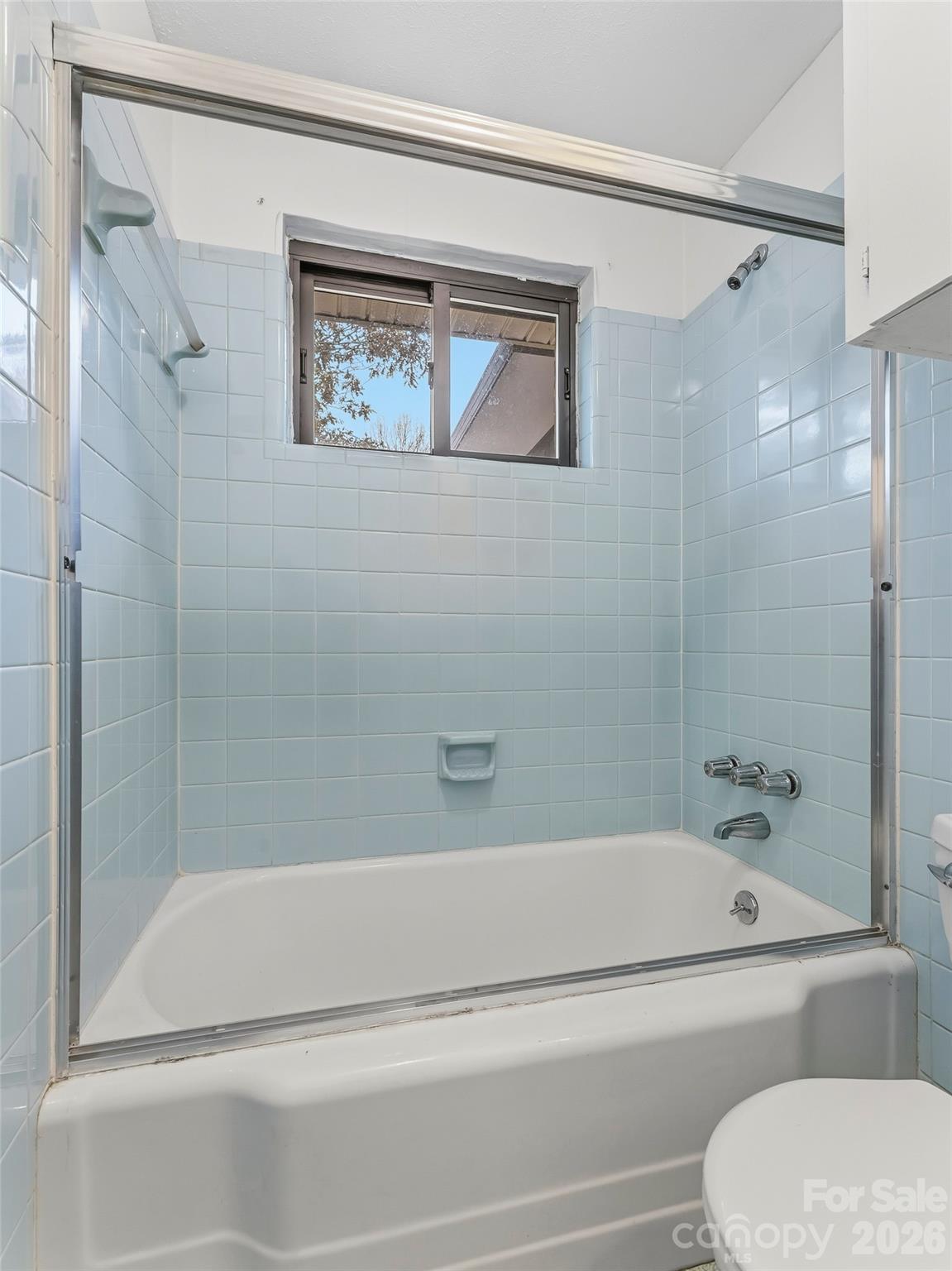 605 Dana Road Hendersonville, NC 28792 - Photo 21 of 38 a bathroom with a toilet and a bathtub