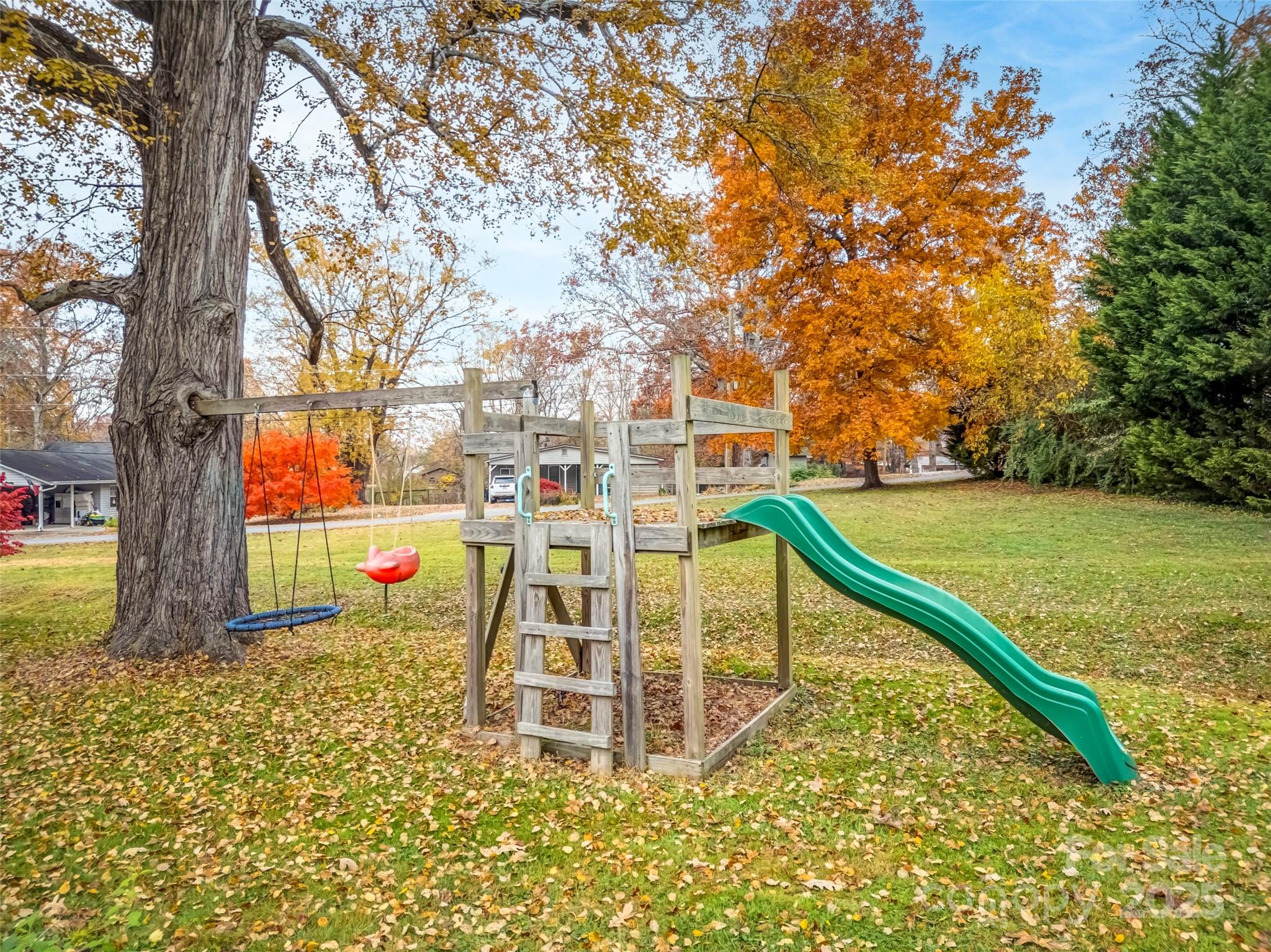 605 Dana Road Hendersonville, NC 28792 - Photo 7 of 38 a view of an outdoor space and deck