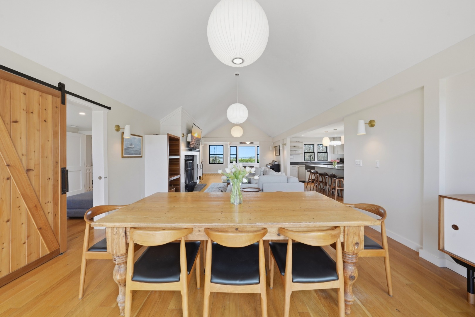 247 Polpis Road Nantucket, MA 02554 - Photo 9 of 52 a view of a dining room with furniture