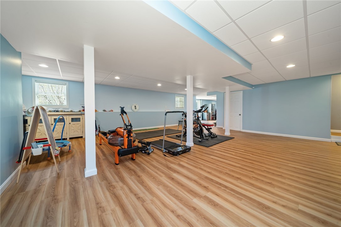 288 Middle Road East Greenwich, RI 02818 - Photo 22 of 30 Exercise/Playroom/TV room with sliders to outside
