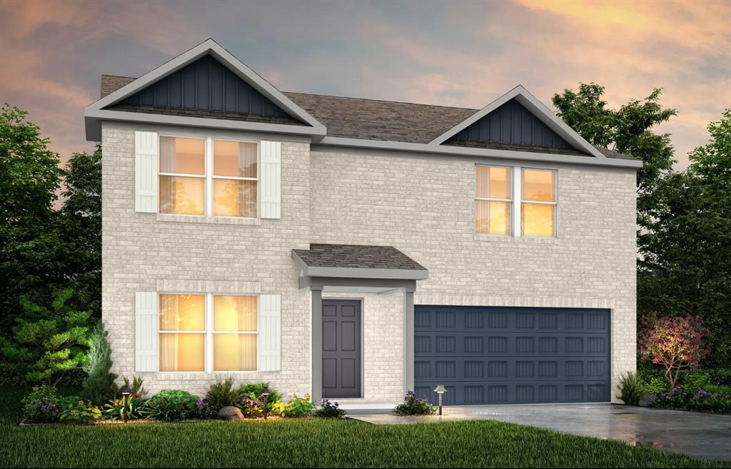 13417 Balderdash Court Cresson, TX 76035 - Photo 2 of 40 a front view of a house with a yard and garage